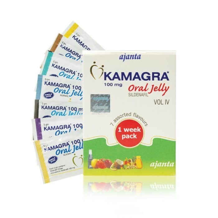 Kamagra Oral Jelly V4 (Sildenafil) 100mg