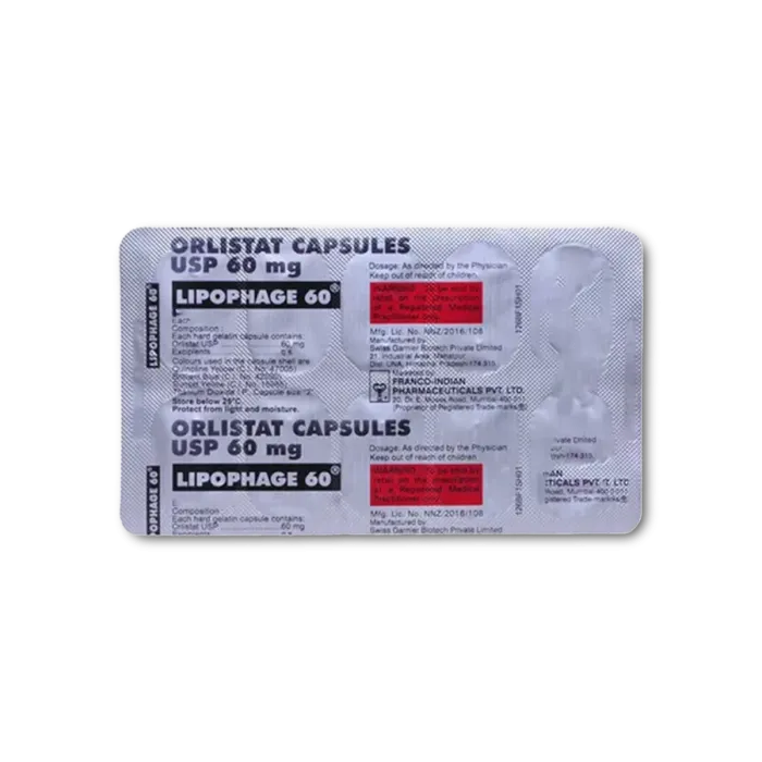 Lipophage Capsule (Orlistat)3333 Lipophage Capsule (Orlistat)3333