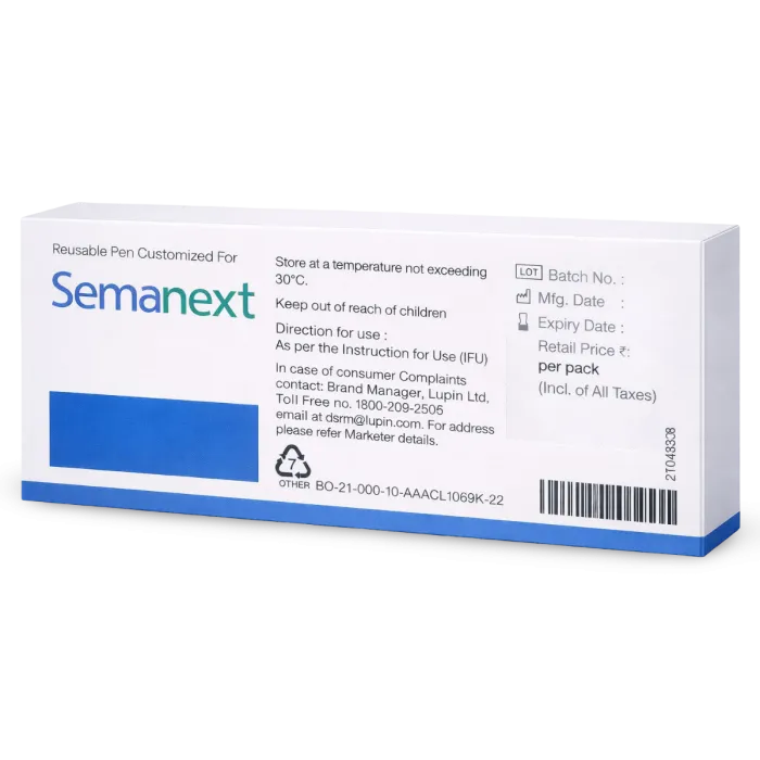 Semanext 1 Reusable Customized Pen (Semaglutide)222 Semanext 1 Reusable Customized Pen (Semaglutide)222
